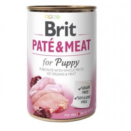 Brit Pate & Meat Puppy консерви для цуценят КУРКА ТА ІНДИЧКА В ПАШТЕТІ Brit Pate & Meat Puppy консерви для цуценят КУРКА ТА ІНДИЧКА В ПАШТЕТІ