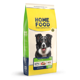 Home Food (Хоум Фуд) Dog Adult Medium-Maxi Lamb with Rice корм для активних собак та юніорів середніх і великих порід ЯГНЯ І РИС