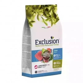 Exclusion (Эксклюжн) Adult Tuna Large Breed сухой монопротеиновый корм для взрослых собак крупных пород, ТУНЕЦ