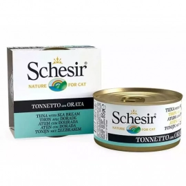 Schesir (Шезір) Tuna with Dorada консерви для котів ТУНЕЦЬ з ДОРАДО