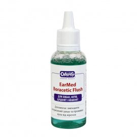 Davis EarMed Boracetic Flush средство для ухода за ушами собак и котов