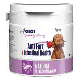 Gigi Anti Fart & intestinal Health порошок для уменьшения газообразования и нормализация работы кишечника у собак
