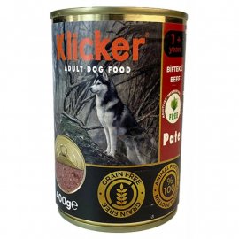 Klicker Dog Beef Pate влажный корм для собак, паштет ГОВЯДИНА