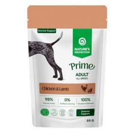 Фото - Natures Protection Prime Immunity Support Adult Chicken & Lamb влажный корм для иммунитета собак КУРИЦА и ЯГНЕНОК