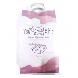 You and Me бентонитовый наполнитель для кошачьего туалета с ароматом лаванды