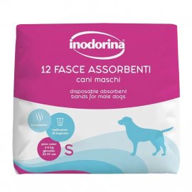 Inodorina Fasce Assorbenti Cani Maschi гігієнічний пояс для псів з індикатором вологості