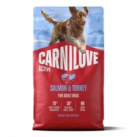 Carnilove Active Salmon & Turkey cухой беззерновой корм для собак ЛОСОСЬ и ИНДЕЙКА