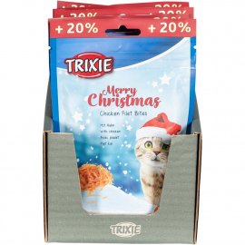 Trixie Xmas PREMIO Chicken Filet Bites рождественские лакомства для кошек КУСОЧКИ КУРИНОГО ФИЛЕ (92740_Christmas)