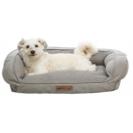 Trixie Tonio Лежак диван с бортиками для собак, серый