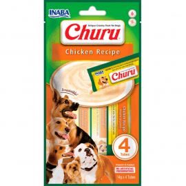 Inaba Dog Churu Chicken лакомство для собак сливочный мусс КУРИЦА