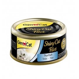 Gimcat (Джимкет) SHINY CAT FILET (ТУНЕЦ ФИЛЕ) консервы для кошек