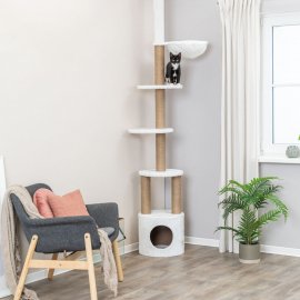 Trixie Aurelio кігтеточка під стелю для кішок з будиночком (44072)