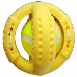 AnimAll GrizZzly игрушка для собак ТЕНИСНЫЙ МЯЧ, желтый