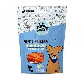 Mr. Bandit Dog Soft Strips Chicken & Cod Fish мягкие лакомства для собак СТРИПСЫ ИЗ КУРИЦЫ и ТРЕСКИ