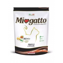 Morando MioGatto (Морандо Миогатто) сухой корм для кошек С ТЕЛЯТИНОЙ И ЯЧМЕНЕМ