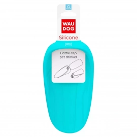 Collar WAUDOG силіконова напувалка на пляшку, БЛАКИТНИЙ