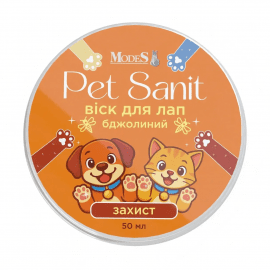 Modes PetSanit бджолиний віск для лап котів і собак