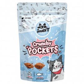 Mr. Bandit Cat Crunchy Pockets Salmon лакомство для кошек ПОДУШЕЧКИ ИЗ ЛОСОСЯ