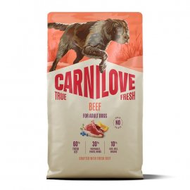 Carnilove True Fresh Beef сухой беззерновой корм для собак ГОВЯДИНА