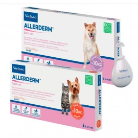 Virbac Allerderm Spot-on (Вірбак Аллердерм) дерматологічні краплі для собак та кішок