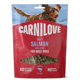 Carnilove Soft Snack Salmon with Thyme лакомство для собак ЛОСОСЬ И ЧЕБРЕЦ