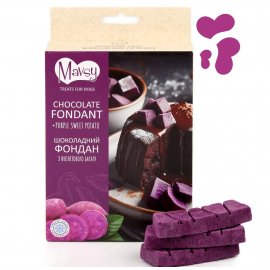 Mavsy Freeze Dried Chocolate Fondant & Purple Sweet Potato ласощі для собак від 3 місяців ШОКОЛАДНИЙ ФОНДАН та ФІОЛЕТОВИЙ БАТАТ