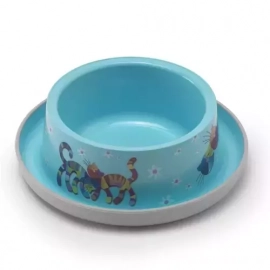 Moderna Trendy Dinner Friends Forever Миска пластикова для котів, яскраво-блакитний