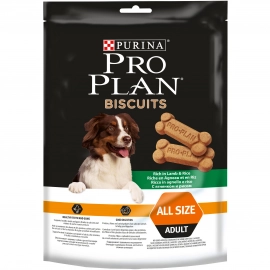 Purina Pro Plan (Пуріна Про План) Adult All Size Biscuits Lamb & Rice печиво для дорослих собак ЯГНЯ та РИС