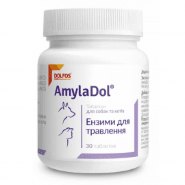 Dolfos (Дольфос) AmylaDol (Аміладол) Вітамінно-мінеральний комплекс для собак та кішок при порушенні травлення