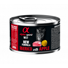 Alpha Spirit (Альфа Спіріт) Wet Iberian Pork With Yellow Apple повнораціонний вологий корм для котів ІБЕРІЙСЬКА СВИНИНА та ЯБЛУКА