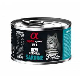 Alpha Spirit (Альфа Спіріт) Wet Sardine Protein повнораціонний вологий корм для котів САРДИНА
