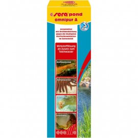 Sera POND OMNIPUR A лечебное средство против распространённых болезней рыб