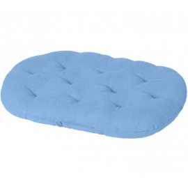 Теремок Подстилка овальная для собак, голубой