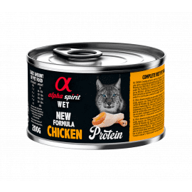 Alpha Spirit (Альфа Спирит) Wet Chicken Protein полнорационный влажный корм для кошек КУРИЦА