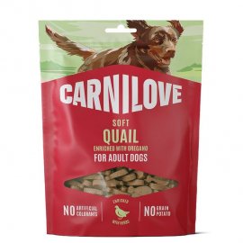 Carnilove Soft Snack Quail with Oregano лакомство для собак ПЕРЕПЕЛ И ОРЕГАНО