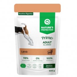 Nature's Protection Prime Sensitive Digestion Adult Lamb вологий корм для собак із чутливим травленням ЯГНЯ