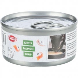 Trixie Kittis Salmon Soup вологий корм для котів КУРКА та ЛОСОСЬ (42692)