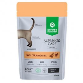 Natures Protection Superior Care Urinary Adult Duck, Chicken, Cranberries влажный корм для мочевыделительной системы кошек УТКА, КУРИЦА и КЛЮКВА