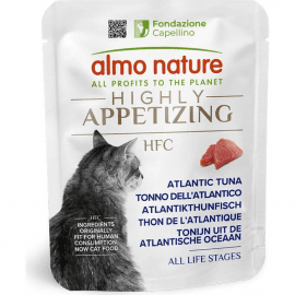 Almo Nature HFC Cat Highly Appetizing Atlantic Tuna влажный корм для кошек АТЛАНТИЧЕСКИЙ ТУНЕЦ