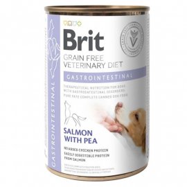 Brit Veterinary Diets Dog Grain Free Gastrointestinal Salmon & Pea консервы для собак при проблемах с ЖКТ, ЛОСОСЬ и ГОРОХ