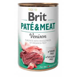 Brit Pate & Meat Dog Vension консерви для собак ОЛЕНИНА У ПАШТЕТІ Brit Pate & Meat Dog Vension консерви для собак ОЛЕНИНА У ПАШТЕТІ