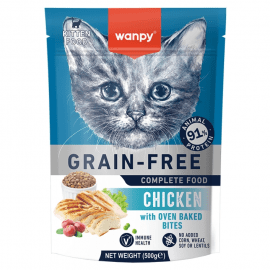 Wanpy Kitten Grain Free Chicken сухий беззерновий корм для кошенят КУРКА