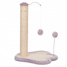Trixie Junior Scratching Paw with Post кігтеточка зі стовпчиком ЛАПА, світло-бузковий/натуральний (42931)