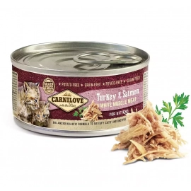Carnilove TURKEY & SALMON Kitten консервы для котят (индейка/лосось)