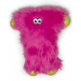 West Paw Peet Hot Pink игрушка пищалка для собак ПИТ ПУШИСТЫЙ, розовый