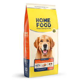 Home Food (Хоум Фуд) Dog Adult Maxi Turkey & Salmon корм для собак великих порід, здорова шкіра та блиск шерсті ІНДИЧКА та ЛОСОСЬ