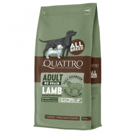 Quattro Adult All Breed Sensitive Lamb сухий беззерновий корм для собак усіх порід із чутливим травленням ЯГНЯ