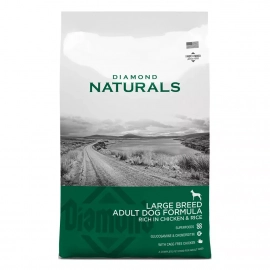 Diamond (Даймонд) NATURALS ADULT LARGE BREED CHICKEN & RICE сухой корм для взрослых собак больших порорд КУРИЦА и РИС