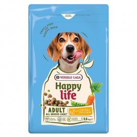 Happy Life ADULT LIGHT CHICKEN сухой корм для собак с лишним весом КУРИЦА