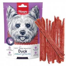 Wanpy (Ванпи) Soft Duck Jerky Strips лакомство для собак полоски, ФИЛЕ УТКИ ВЯЛЕНОЕ